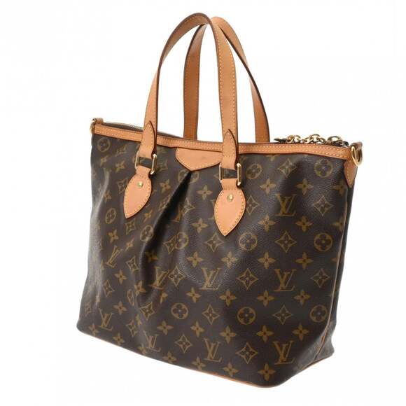 LOUIS VUITTON Authentic Brown Monogram Canvas Bag - Picture 3 of 16